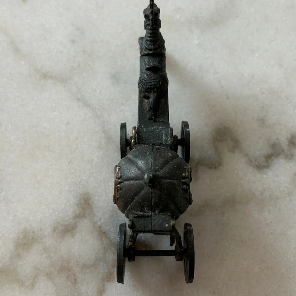 Pencil Sharpener Horse-Carriage Die Cast Copper Miniature Cinderella Fairytale - Picture 10 of 12